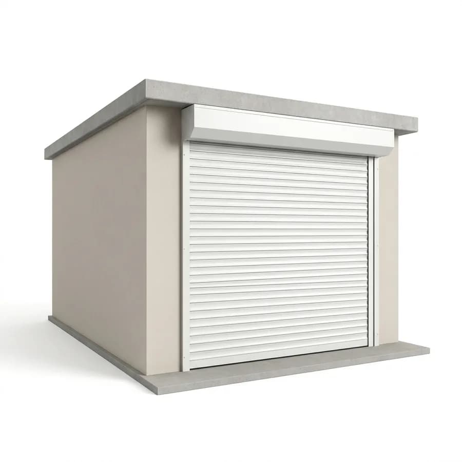Porte de garage enroulable