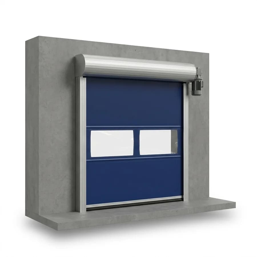 Porte souple rapide